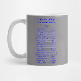 The Hunt Family, Around the World Mug